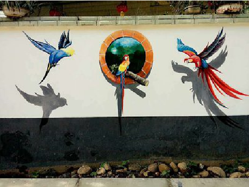 凤山视觉错位-3D墙绘设计