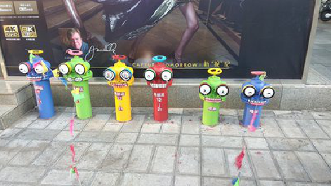 凤山商业区彩绘