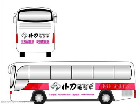 凤山公交车身贴如何完美贴合？